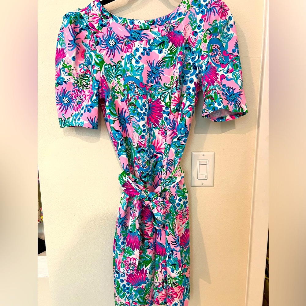 Harriet Dress In Mandevilla Baby Paradise